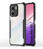 KWINE CASE Back Cover for Oppo A6x 5G (Black, Shock Proof, Pack of: 1)