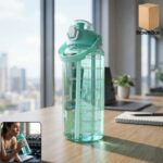 Large Capacity 2L Sports Water Bottle Leakproof Hydration Bottle