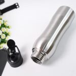 1000ml Stainless Steel Vacuum Insulated Water Bottle with Flip Top Sports Lid - Image 2