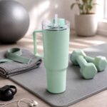 Toony 1800ml Travel Tumbler with Handle, Straw & Lid | Large Capacity Sipper Cup - Image 3