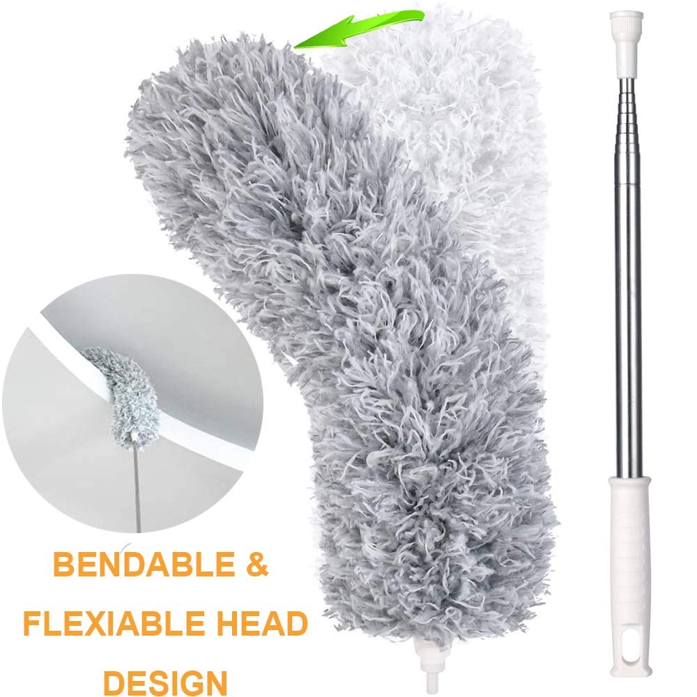 imgi_23_TicF0x1H6BLHk2q3LMFUMSg10x66TmU4lDSUDxkm Extendable Microfiber Duster with Flexible Head and Telescopic Handle
