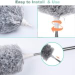Extendable Microfiber Duster with Flexible Head & Telescopic Handle - Image 2