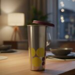 Supermom 600ml Stainless Steel Printed Travel Tumbler with Lid