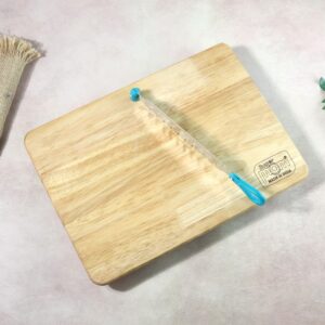 Cutting Board with Stainless Steel Cutter Knife
