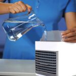 Office Essentials Combo Set | Mini Air Cooler, Stainless Steel Water Bottle & Sipper Bottle - Image 2