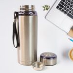 800ml Stainless Steel Water Bottle | Leakproof Thermos Flask - Image 2