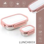 Premium Stainless Steel Lunch Box Set | Leak Proof Airtight Food Container - Image 3