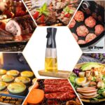 Premium Glass Oil Spray Bottle 300ml | Refillable Kitchen Oil Dispenser Sprayer - Image 3