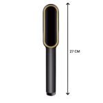 Electric Hair Straightening Brush with Ceramic Coating | Fast Heat Hair Straightener - Image 3