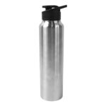 Stainless Steel Water Bottle 1000ml with Flip Top Leakproof Lid