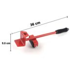 Heavy Duty Furniture Moving Tool Set with Lifter & Rollers | Furniture Shifting Kit - Image 2