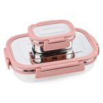 Premium Stainless Steel Lunch Box Set | Leak Proof Airtight Food Container - Image 2