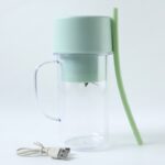 Portable Electric Juicer Mixer Grinder with Handle – 340 ML Rechargeable Blender (1 Pc) - Image 3