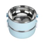 2 Layer Stainless Steel Lunch Box | Premium Hot Tiffin Box For Office School - Image 4