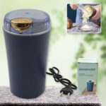 Portable 4-Blade Mini Grinder and Blender for Coffee Beans and Spices