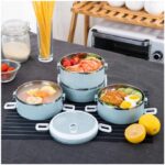 4 Layer Stainless Steel Lunch Box | Premium Multi Layer Tiffin Box - Image 2