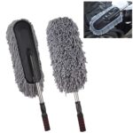 Premium Microfiber Car Duster with Extendable Handle for Vehicle Cleaning