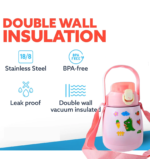 Stainless Steel Insulated Water Bottle 700ML | Leak Proof Vacuum Bottle - Image 3