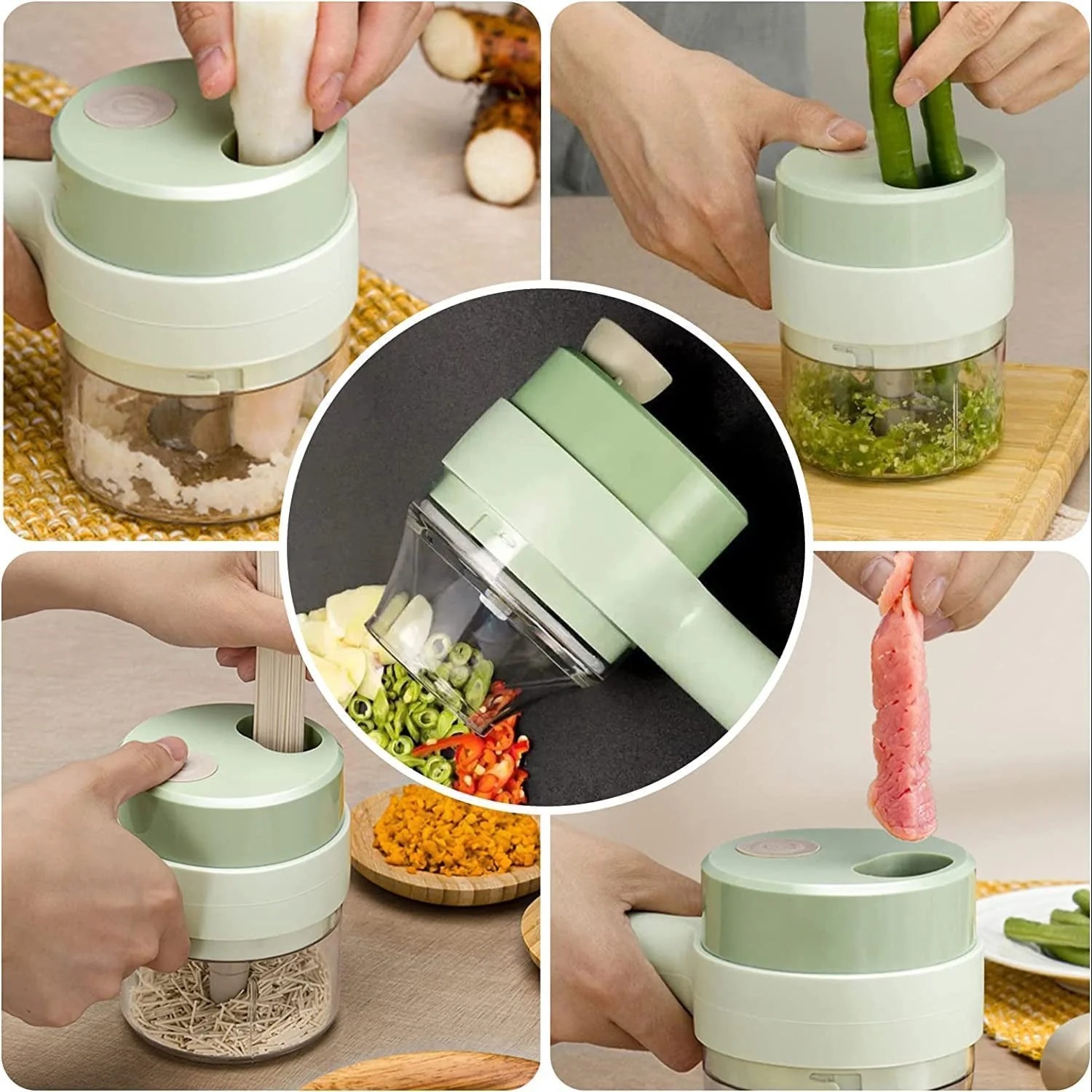 imgi_827_07_48998fdd-7b8d-4889-a49a-e637c2ee3d5a 4-in-1 Electric Handheld Vegetable Cutter and Slicer for Kitchen Food Preparation