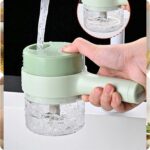 4-in-1 Electric Handheld Vegetable Cutter & Slicer | Rechargeable Food Chopper Machine - Image 5