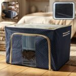 Foldable Cloth Storage Box 50x40 Cm | Large Clothes Storage Organizer - Image 2
