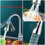 Kitchen Faucet 3 Function Pull Down Sink Sprayer | High Pressure Water Saving Tap Head - Image 2